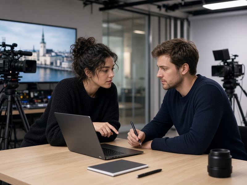 Portfolio review at Vividtress Newsroom